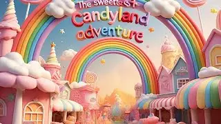 🍭The sweetest candyland adventure /| A Magical Bedtime Story for Kids🍬