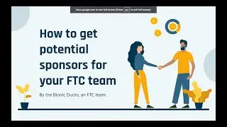 Tips for Getting a Sponsorship for Your FTC Team