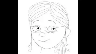 Margo. Despicable Me 2. How to draw a easy? (Марго. Мультфильм Гадкий я 2. Как нарисовать просто?)