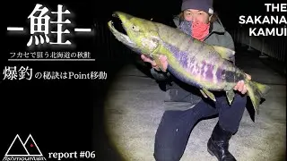 【鮭釣り】ちょっと歩いてポイント変更したら結構釣れた件