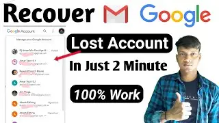 How To Recoverv Lost Email I'd And Password | Google Account Recover | gmail recovery