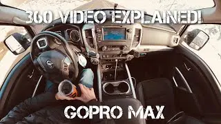 360 Camera - footage and editing explained! GoPro Max.
