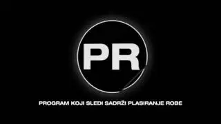 PRVA TV - Program sadrži plasiranje robe PR