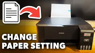 How to Change Paper Settings on Epson Ecotank ET 2860