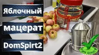 The Right Apple Macerate Apple Masterpiece on the DomSpirt2 machine