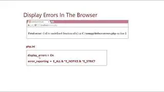 062 Display Errors