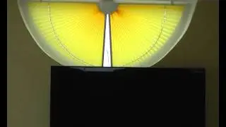 Plissee elektrisch halbrund