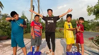 ATD | Thử Thách Chia Đội Làm Ná - Đại Chiến Thiện Xạ