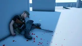 Fierce gunfight & Dramatic and realistic ragdoll physics #5 － Warbox