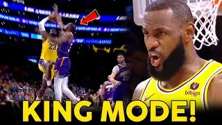 Talo na, Nanalo pa! Takeover mode si LeBron James gustong iposterize si Durant!