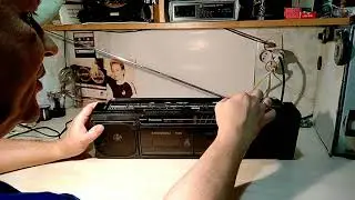 The Powasonic is a pathetic imitation of a dual-cassette player, dating back to the 1990s.