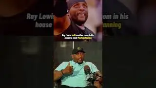 Ray Lewis really built another room to study Peyton Manning 🤯 #nfl #shorts #shortsyoutube