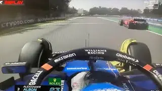 Alex Albon and Oliver Bearman big crash in FP1 | 2024 Mexico GP