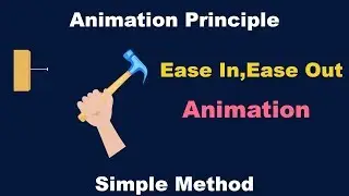 Animation Principle - Ease In,Ease Out Animation Tutorials using After Effects
