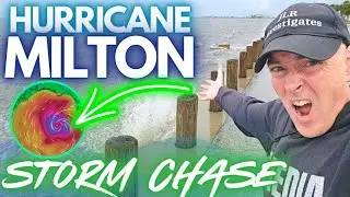 STORM CHASING. Florida. HURRICANE MILTON. Heavy Rain. LIVE.