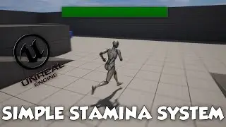 How To Make A Simple Sprint And Stamina System | Part 1 | Tutorial | Unreal Engine 5