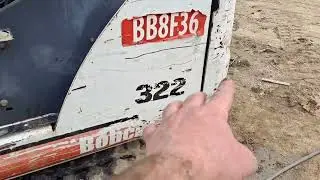 Diagnosing and repairing a (multiple) hydraulic leak on bobcat 322 mini excavator. Pinpoint the leak