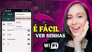 Como descobrir a senha do wi-fi que estou conectado?muito fácil