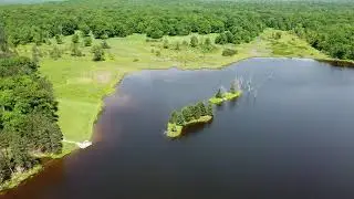 Shaggers Inn Pond -- Flyover with DJI Mavic Mini.