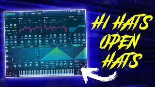 How To Make Custom Hi Hats And Open Hats Using Serum | Sound Design Tutorial Part 3