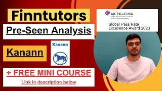 CIMA OCS May 2024 Pre-seen Analysis - Kanann
