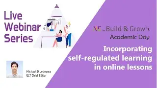 [Webinar] Incorporating self regulated learning in online lessons with SURPASS