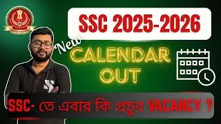 SSC NEW CALENDAR 2025-2026 Vacancy details