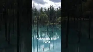 Hokkaido’s blue pond