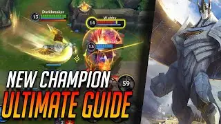 WILD RIFT New Champion GALIO Guide - How to Play Galio in Wild Rift