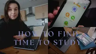 How to find time to STUDY when you don't have time | Ways to make studying easier