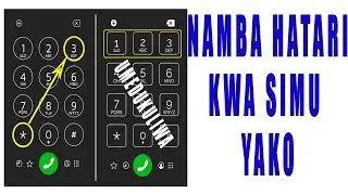 NAMBA HATARI KWENYE SIMU YAKO
