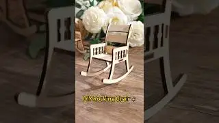 Let’s DIY Rocking Chair 🪑 !Laser Cut by NEJE Max4