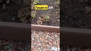 Грядки из ДПК 