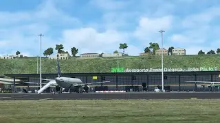 FS2020 | Madeira - Ponta Delgada | STRONG WINDS | FENIX A320 | Azores Airlines