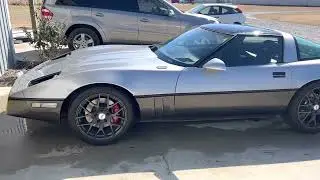 C4 Corvette LS Swap New Wheels and Tires 19 inches TSW Nürburgring