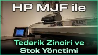 HP MJF ile Tedarik Zinciri ve Stok Yönetimi