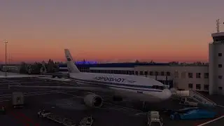 Летим из Мурманска в Тромсё (ULMM-ENTC) | Microsoft Flight Simulator 2020 | iniBuilds Airbus A310