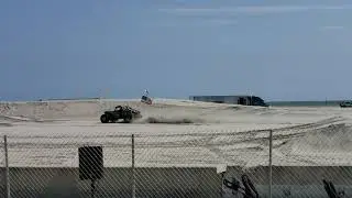 Monsters on the Beach 2019 (Show #1) 9-28-19: Green Head vs. Relentless (Tuff Trucks)