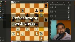 Refreshment with chess between coding tutorials