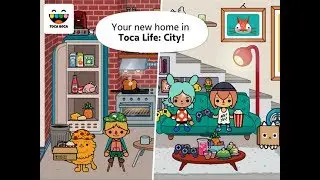 Toca Life City Part 5 - post office added! - iPad app demo for kids - Ellie