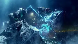パシフィックリム　ジプシーデンジャー vs レザーバック　戦闘シーン