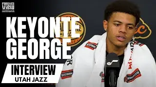 Keyonte George Discusses Meeting With Kyrie Irving During NBA Finals & Playing Utah Summer League