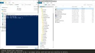auto making folder script using python