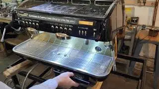 Включение секундомера на Faema E92 Elit от surpresso service