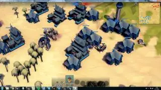 Empires Apart Pre-Alpha gameplay - 1v1 battle