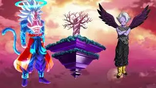 Epic showdown: CC Goku + Xeno Goku take on all! #anime #goku