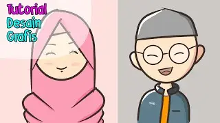 Cara mudah membuat kartun cuma pake HP | Medibang Paint Android