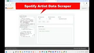 Spotify Artist Data Scraper | Extract Artist Emails | Built with Python and Django