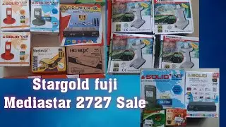 Stargold fuji LNB , Mediastar 2727,Tiger T10, Dish tv Satellite Receiver Offer
