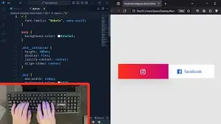 Creating a Stylish Facebook and Instagram Share Button with HTML and CSS